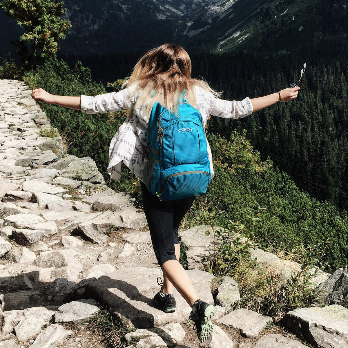 G4Free G4Free 40L Lightweight Packable Hiking Backpack