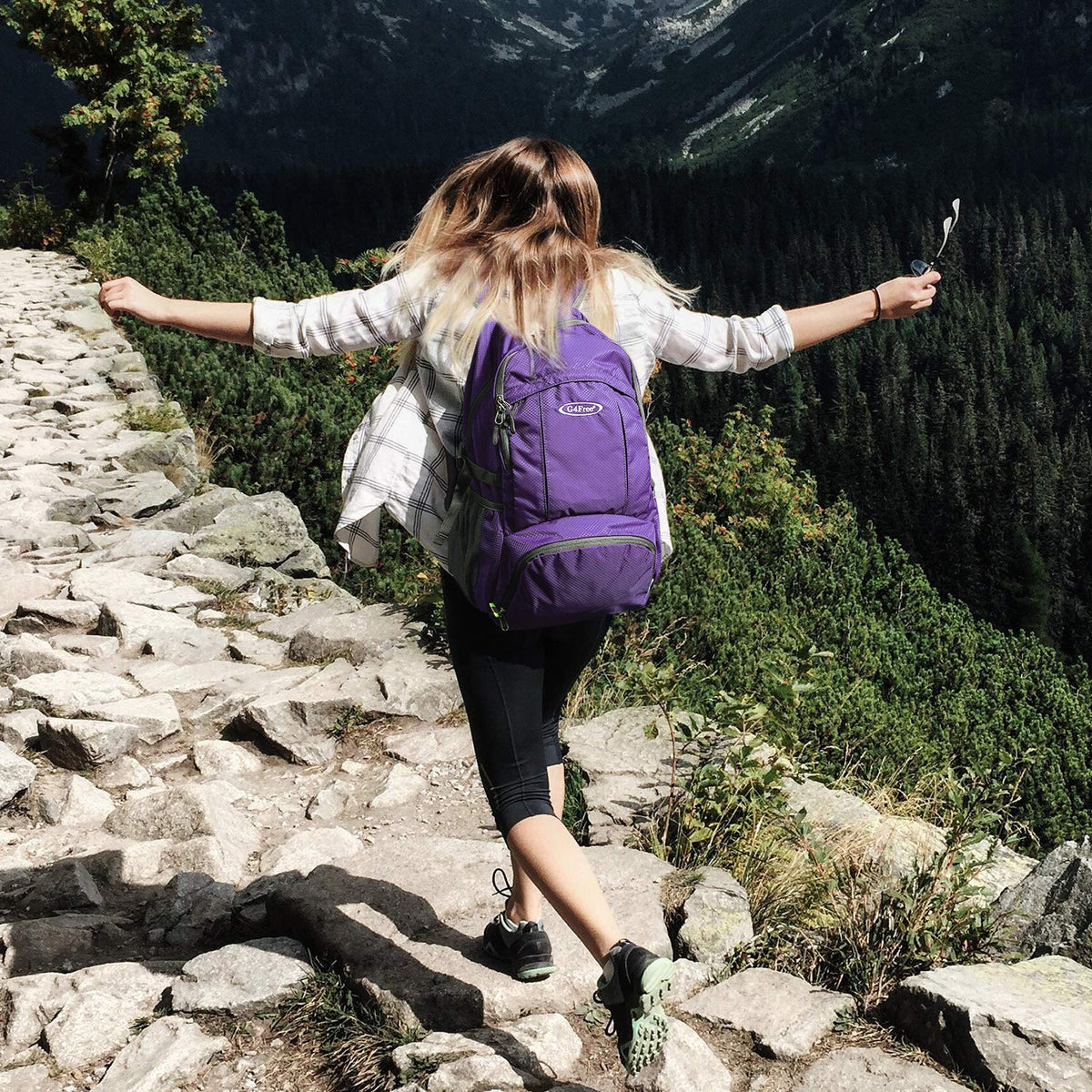 G4Free G4Free 40L Lightweight Packable Hiking Backpack