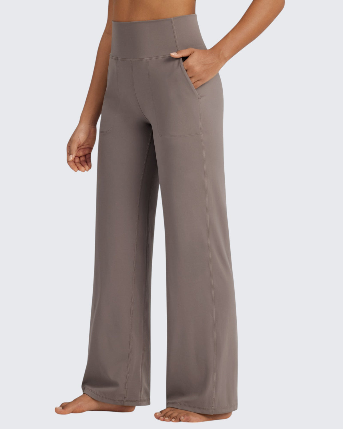 G4Free Activewear BareFeel Seamless High-Waist Dressy Pants 29