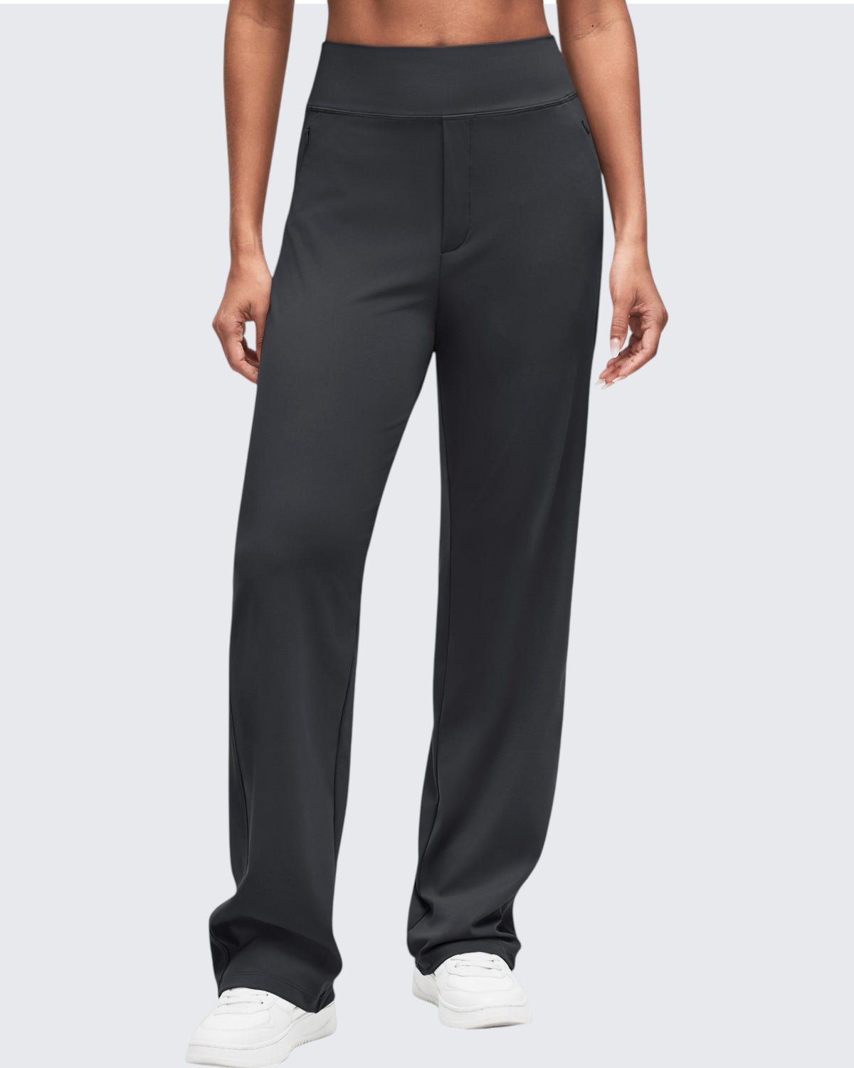 G4Free Activewear - High Waist Hidden Zipper Pockets Dress Pants -GF25D571AA-S-GF25D572AA-S-GF25D573AA-S-GF25D571AB-M-GF25D572AB-M