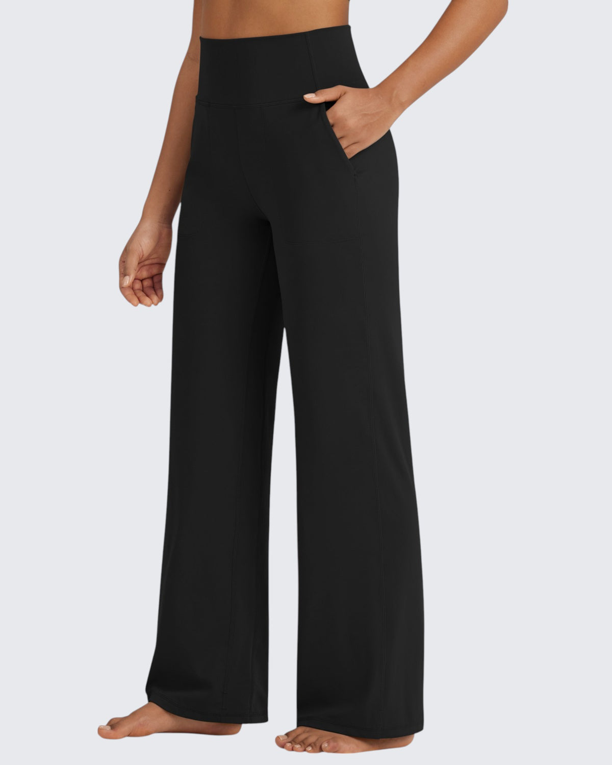 G4Free Activewear BareFeel Seamless High-Waist Dressy Pants