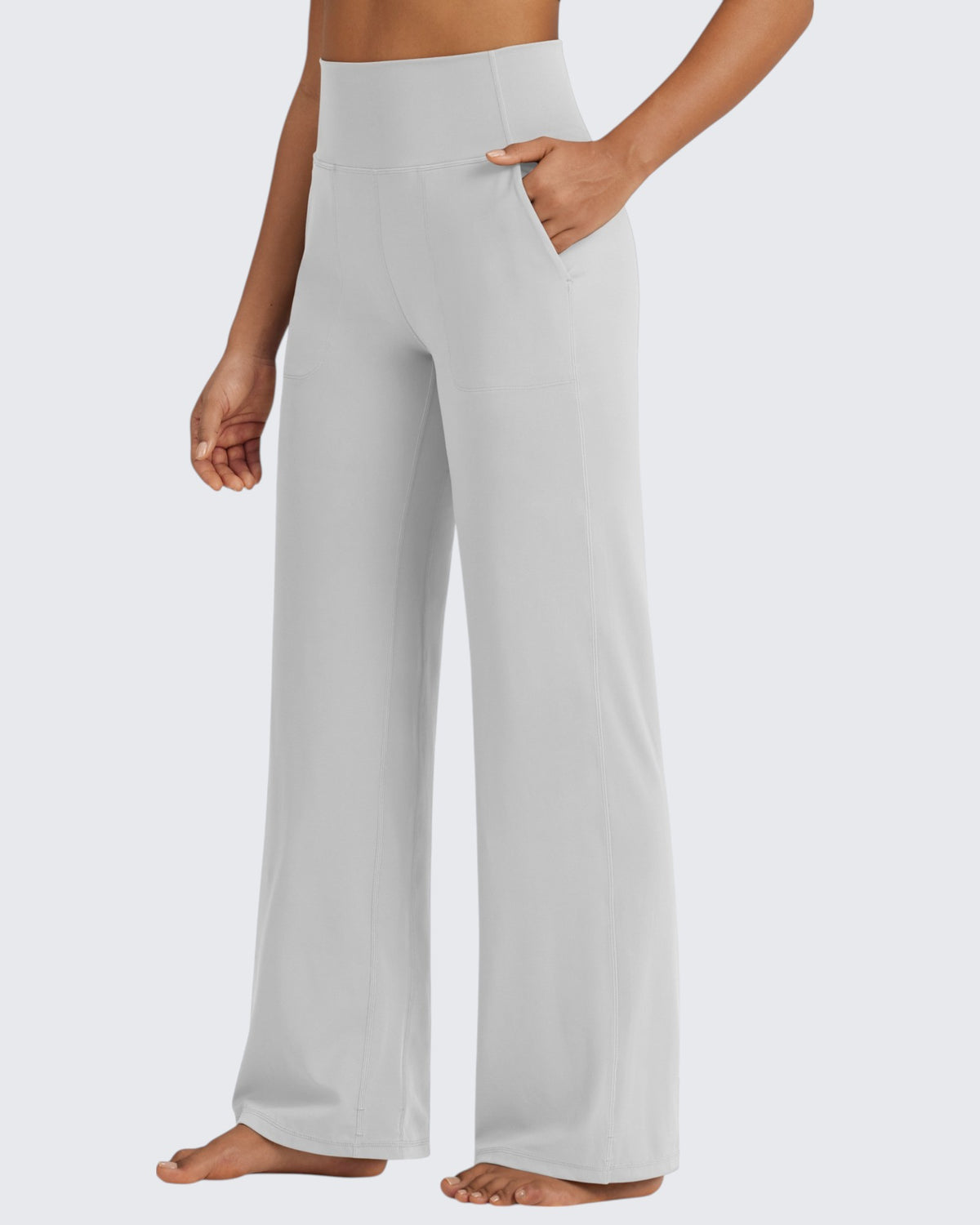 G4Free Activewear BareFeel Seamless High-Waist Dressy Pants