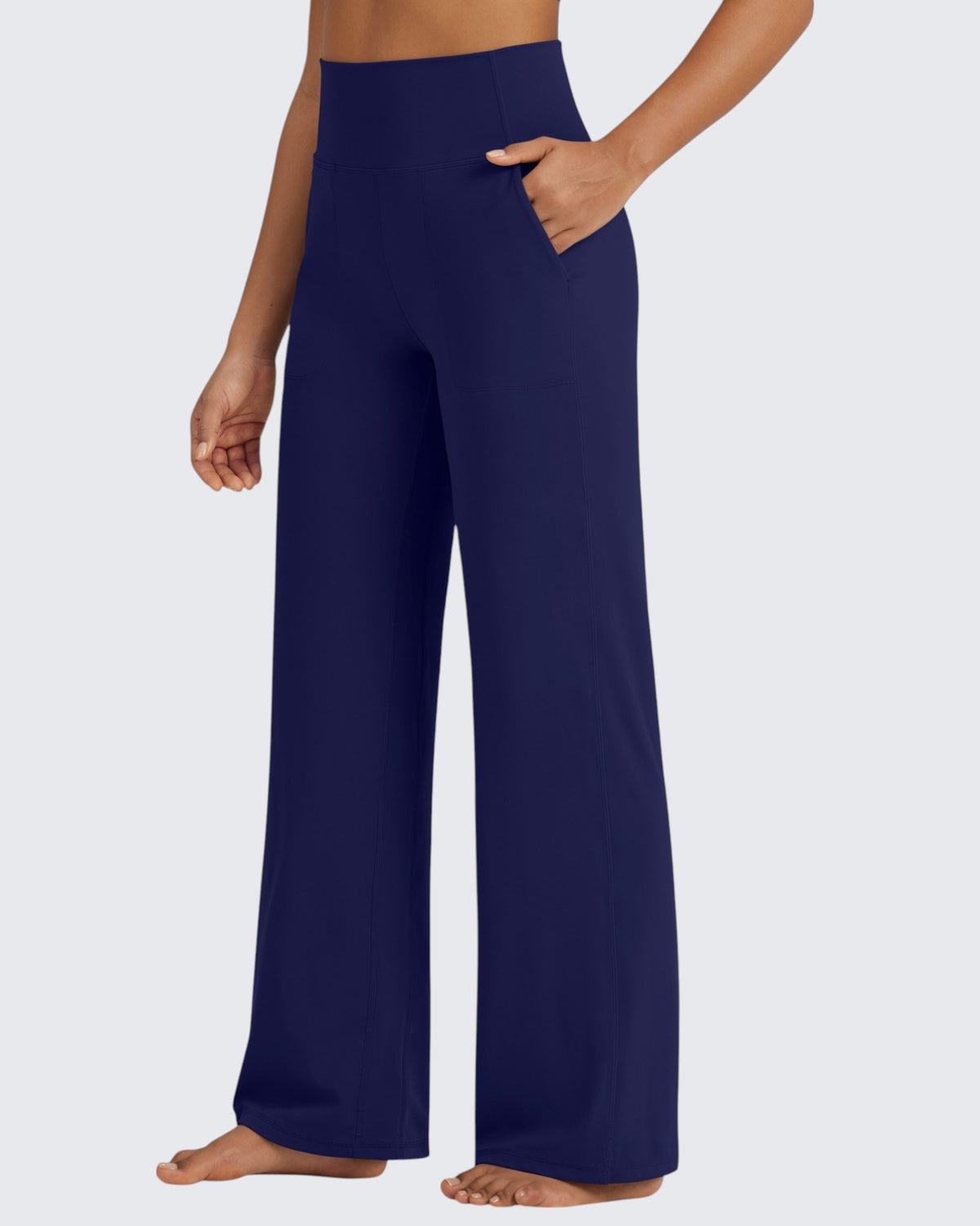 G4Free Activewear BareFeel Seamless High-Waist Dressy Pants