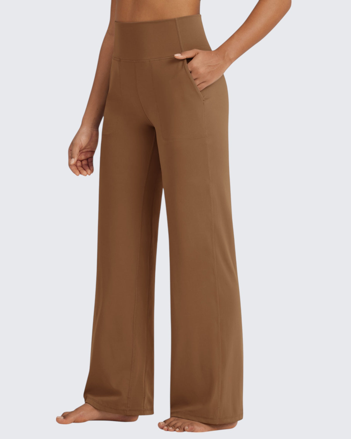 G4Free Activewear BareFeel Seamless High-Waist Dressy Pants 29