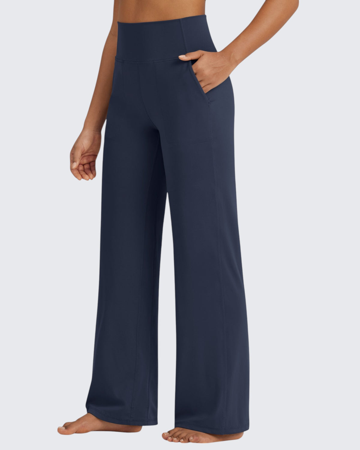 G4Free Activewear BareFeel Seamless High-Waist Dressy Pants 29
