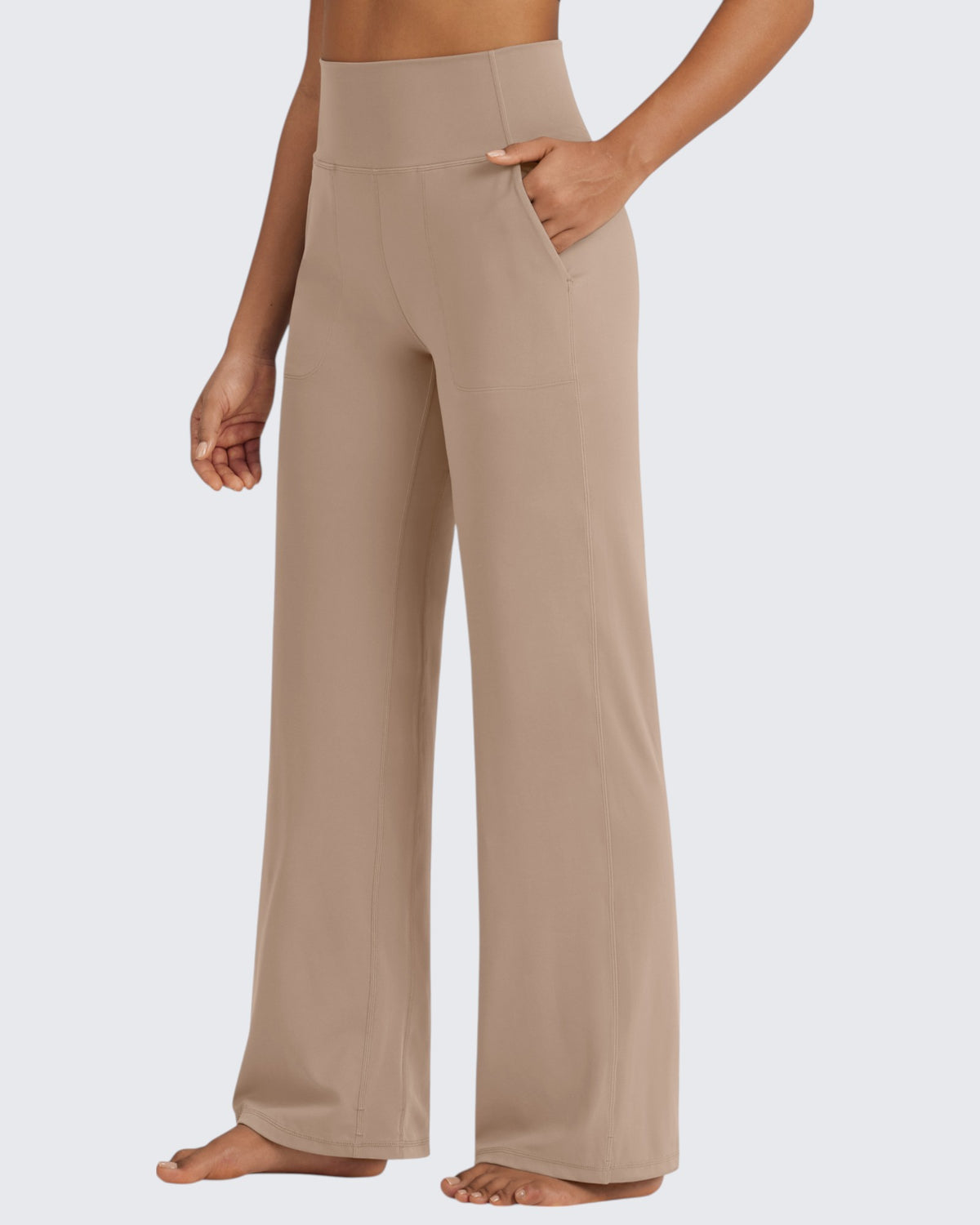 G4Free Activewear BareFeel Seamless High-Waist Dressy Pants 29