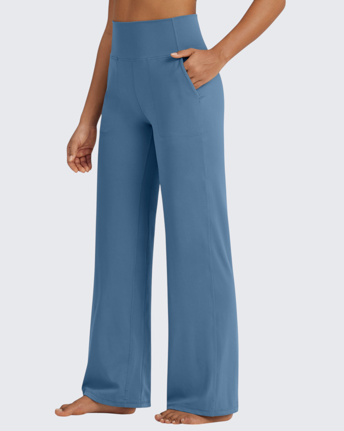 G4Free Activewear BareFeel Seamless High-Waist Dressy Pants 29
