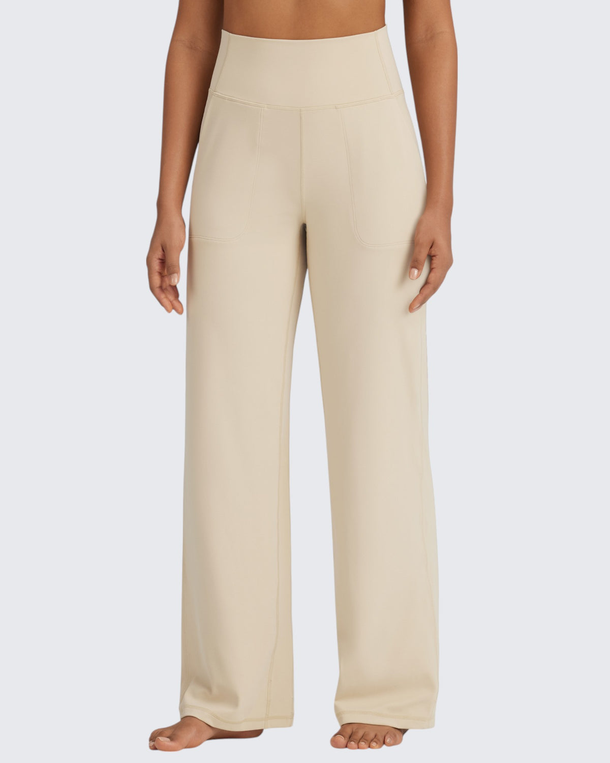G4Free Activewear BareFeel Seamless High-Waist Dressy Pants 29