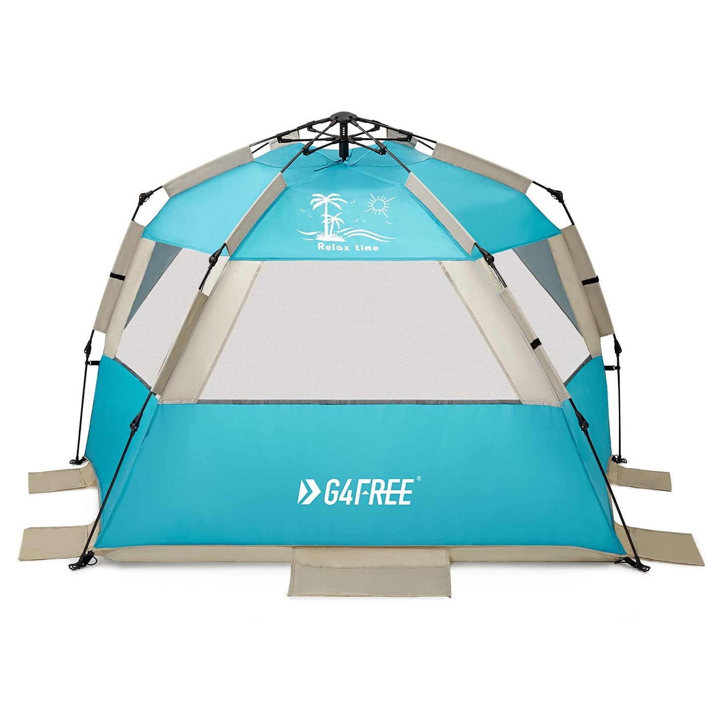 G4Free 3-4 Persons Set up Beach Tent