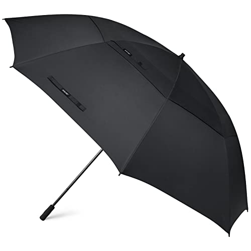 G4Free G4Free 80 Inch 6.6 Ft Double Canopy Vented Windproof Stick Family Umbrella