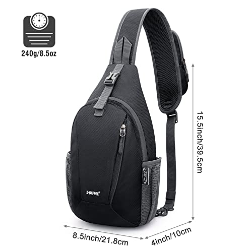 G4Free Activewear - G4Free RFID Sling Bag Crossbody Sling Backpack -TN22B092A-TN22B092B-TN22B092C-TN22B092D-TN22B092E