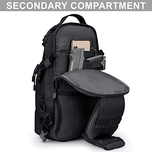 G4Free Activewear - G4Free Tactical Sling Bag -D02V681A-D02V681C