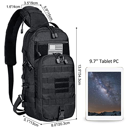 G4Free Activewear - G4Free Tactical Sling Bag -D02V681A-D02V681C