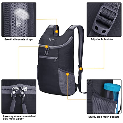 G4Free Activewear - G4Free 11L Lightweight Hiking Backpack for Men And Women -D02V543A-D02V543R-D02V543B-D02V543P-D02V543V
