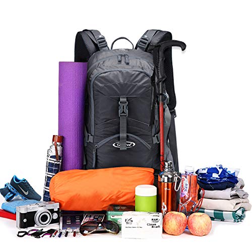 G4Free Activewear - G4Free 45L Waterproof Hiking Travel Backpack with Rain Cover -D02V648A-D02V648B-D02V648C-D02V648D