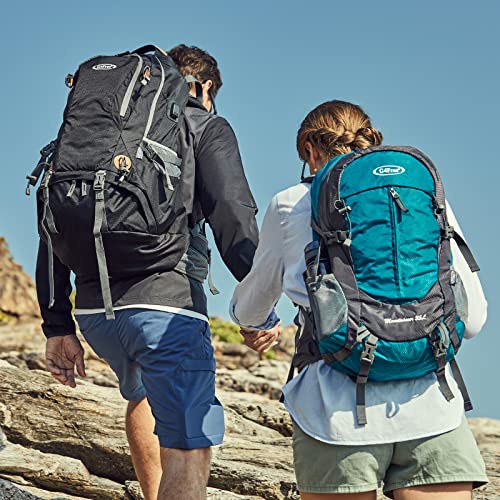 G4Free 50L Hiking Backpack with Rain Cover for Men Women