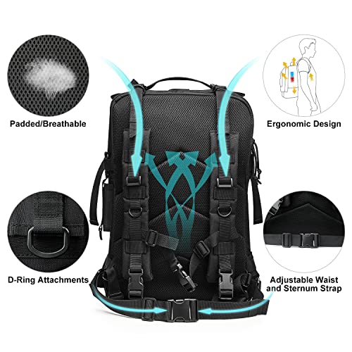 G4Free Activewear - G4Free 50L Military Style Tactical Backpack -D02V722A