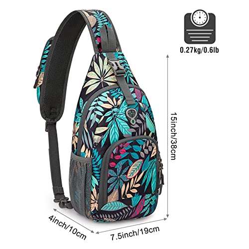 G4Free Activewear - G4Free RFID Sling Bag for Hiking Outdoor -TN22B091A-TN22B091E-TN22B091B-TN22B091F-TN22B091D