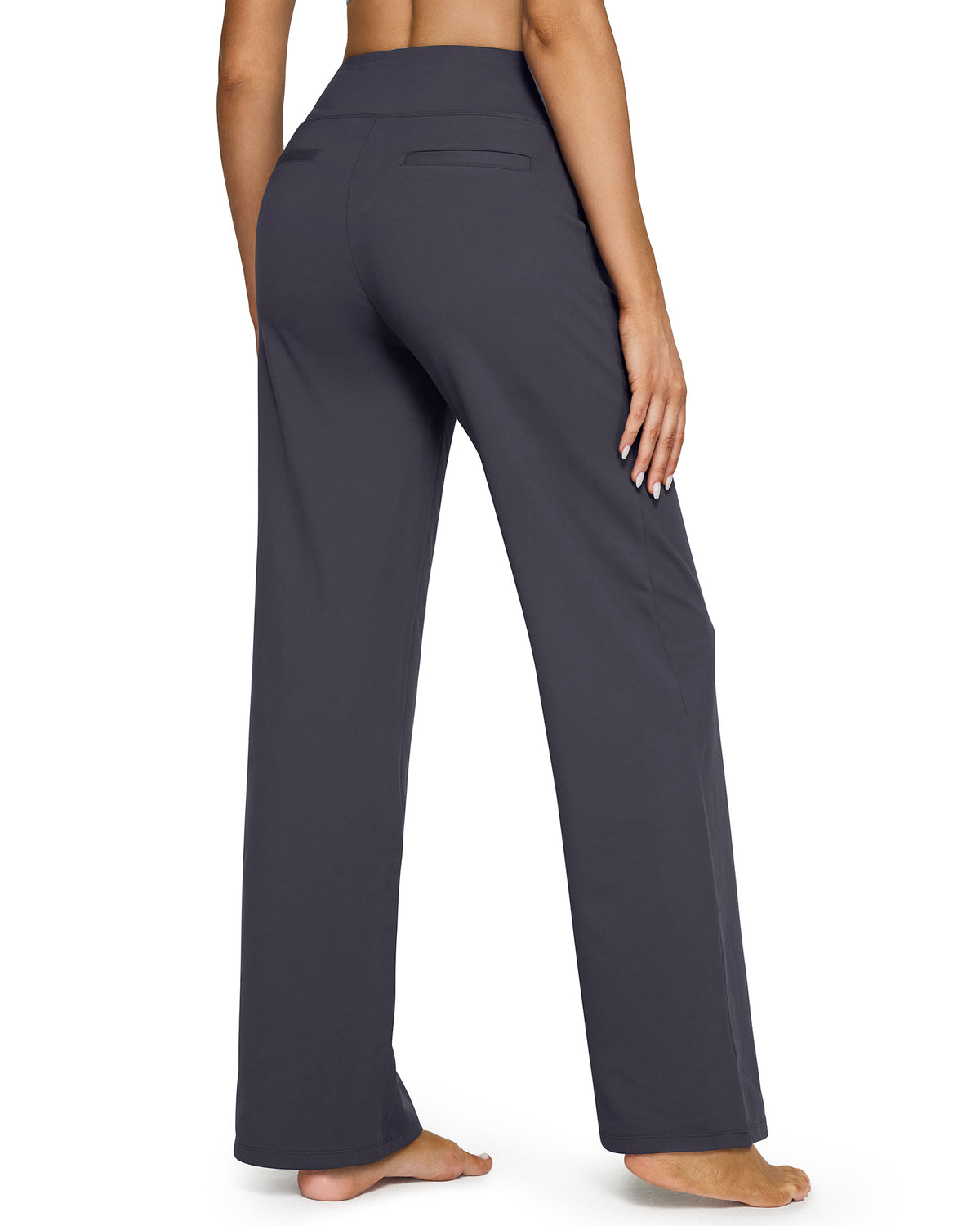 G4free Loose High-Waist Business Casual Pants 