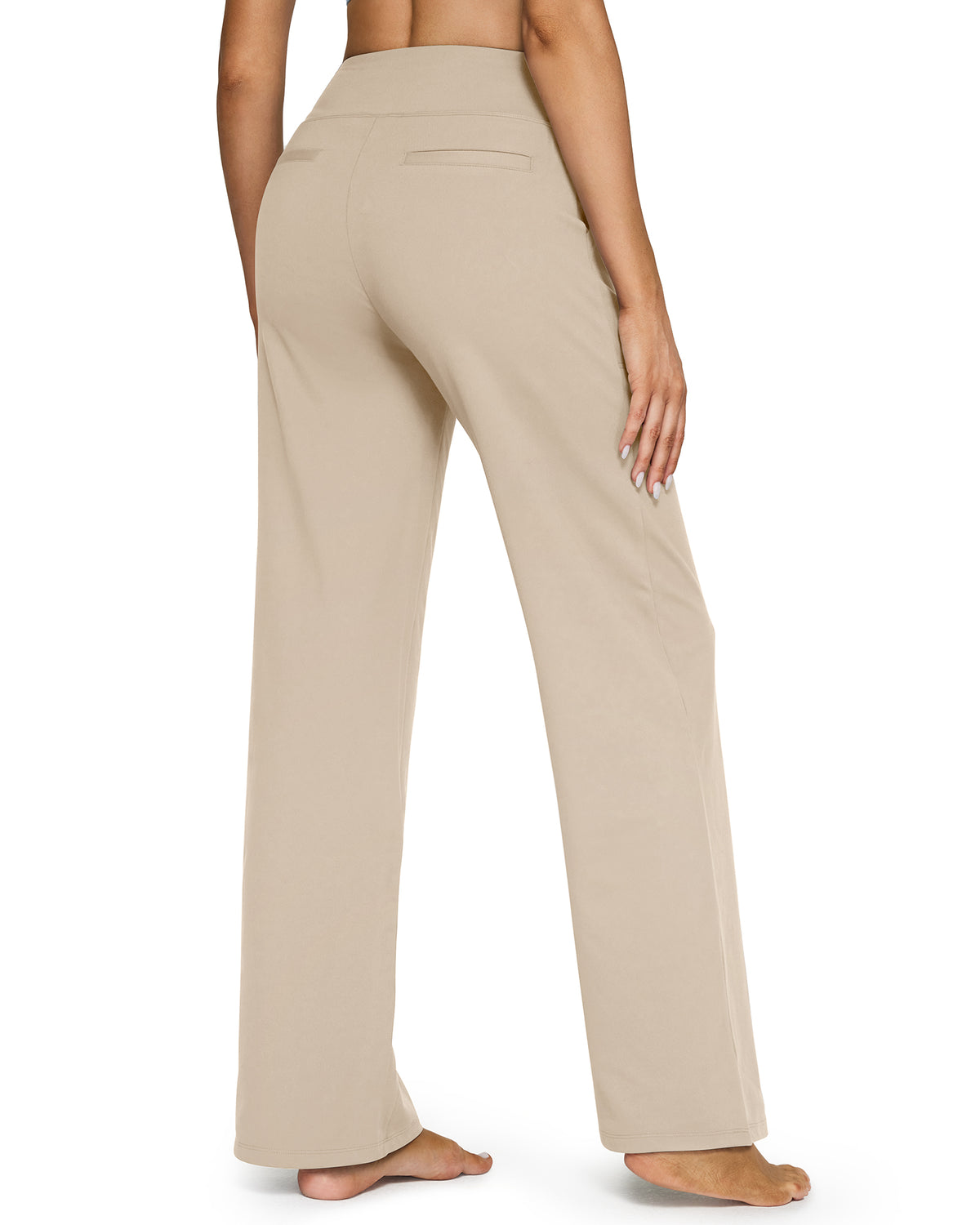 G4free Loose High-Waist Business Casual Pants 