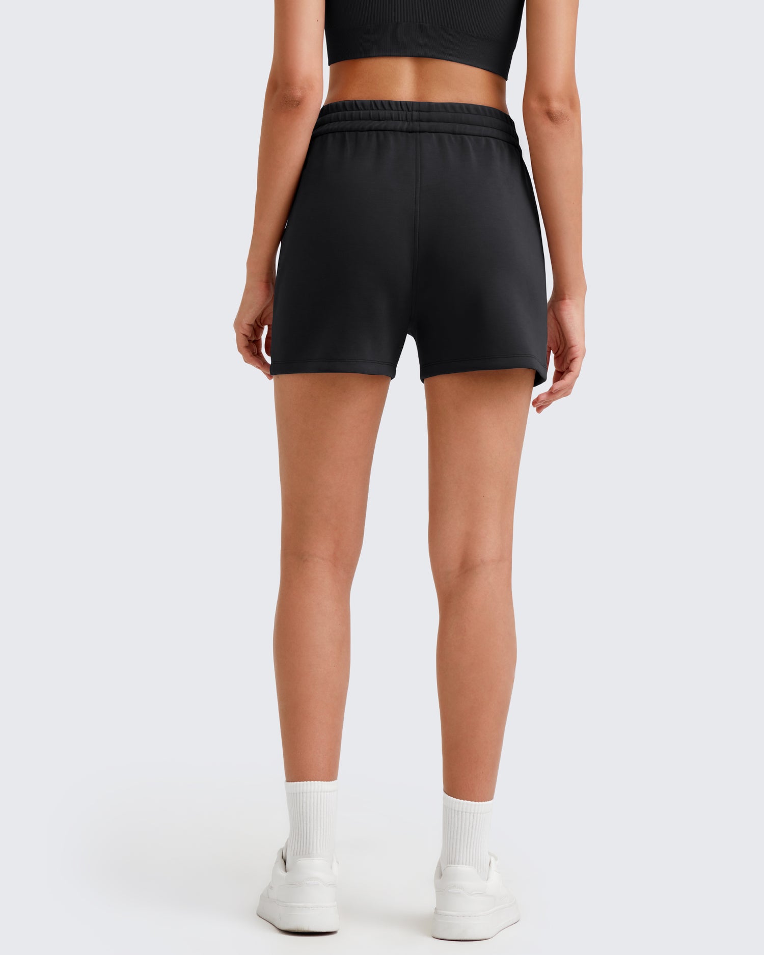 G4Free Activewear - Smoofit Front Pleats Elasticity Sweat Shorts -GF25E319AA-S-GF25E319AB-M-GF25E319AC-L-GF25E319AD-XL-GF25E319AE-XXL