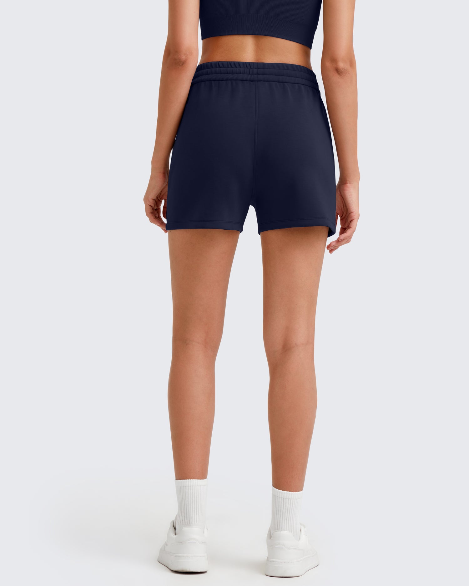 G4Free Activewear - Smoofit Front Pleats Elasticity Sweat Shorts -GF25E319AA-S-GF25E319AB-M-GF25E319AC-L-GF25E319AD-XL-GF25E319AE-XXL