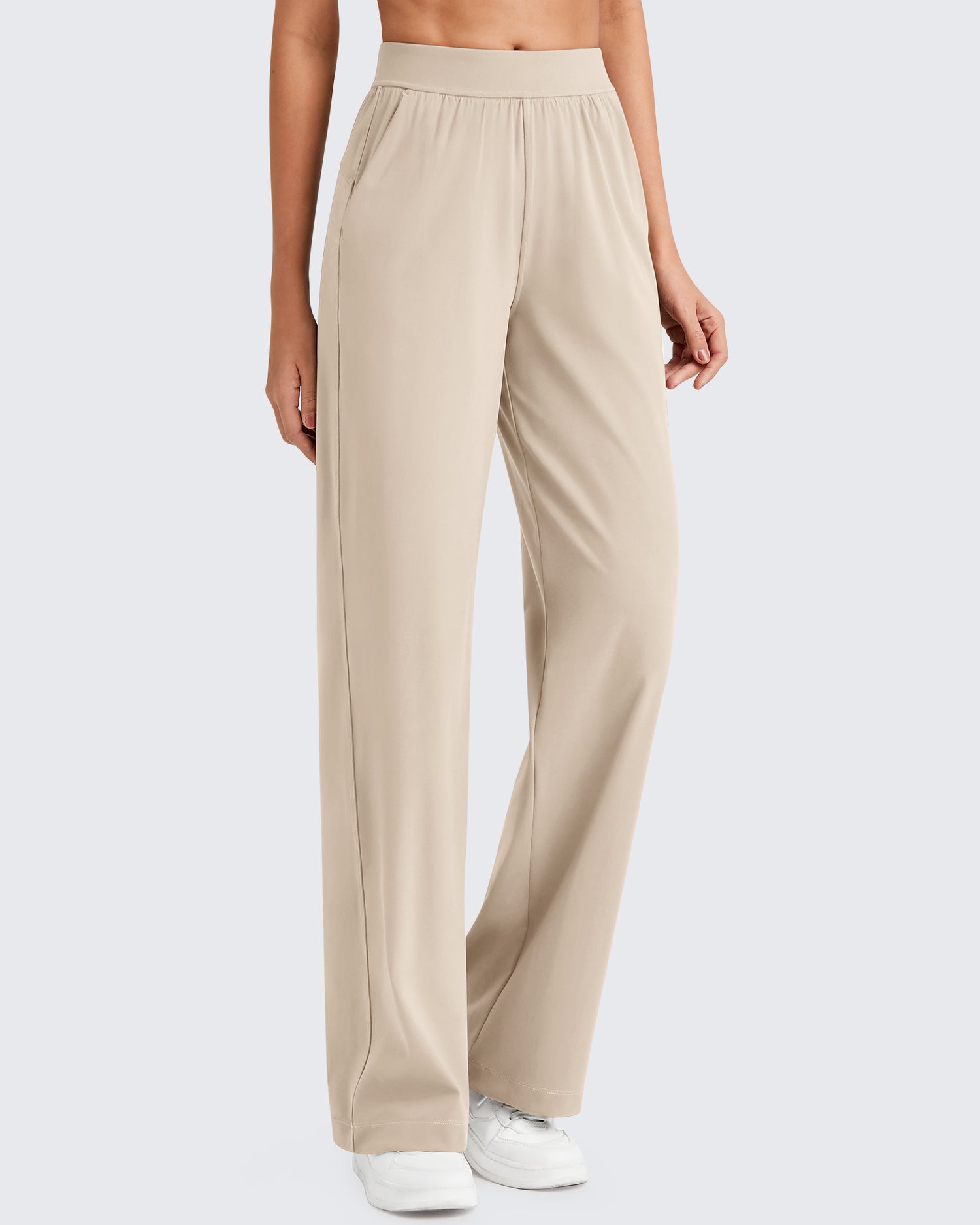 G4Free Activewear ShiftReady High-Rise Straight Leg Dress Pants 