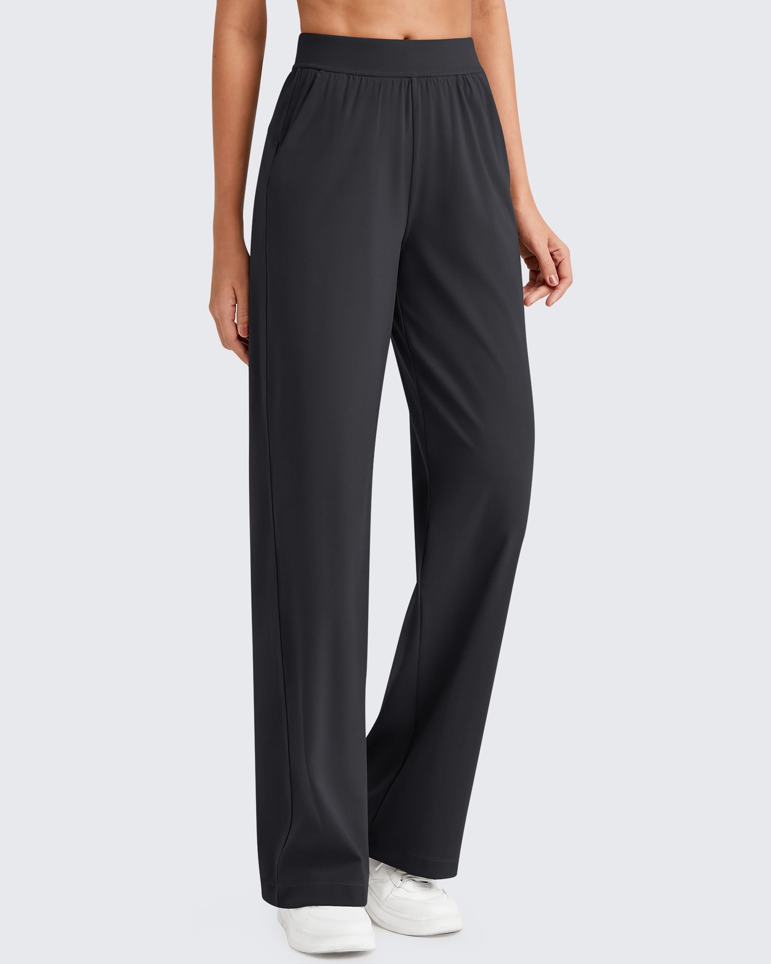 G4Free Activewear ShiftReady High-Rise Straight Leg Dress Pants 