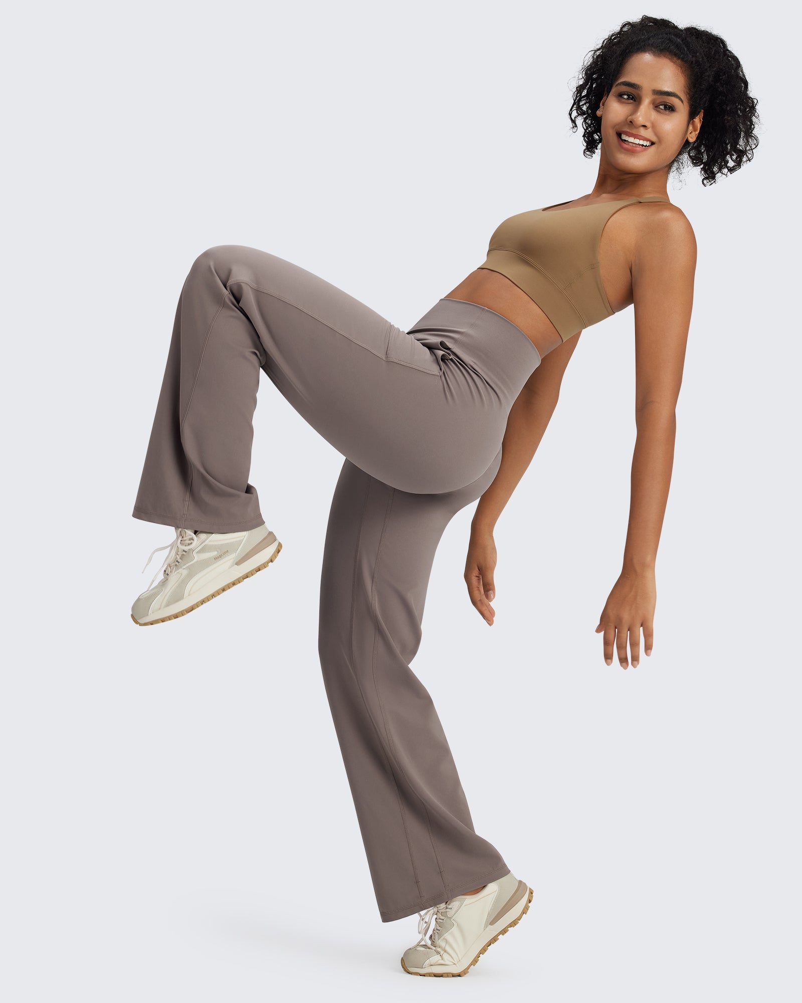 G4free BareFeel Seamless High-Waist Dressy Pants 