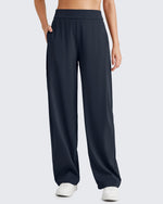 G4Free Activewear ShiftReady High Waisted Wide Leg Dress Trousers 
