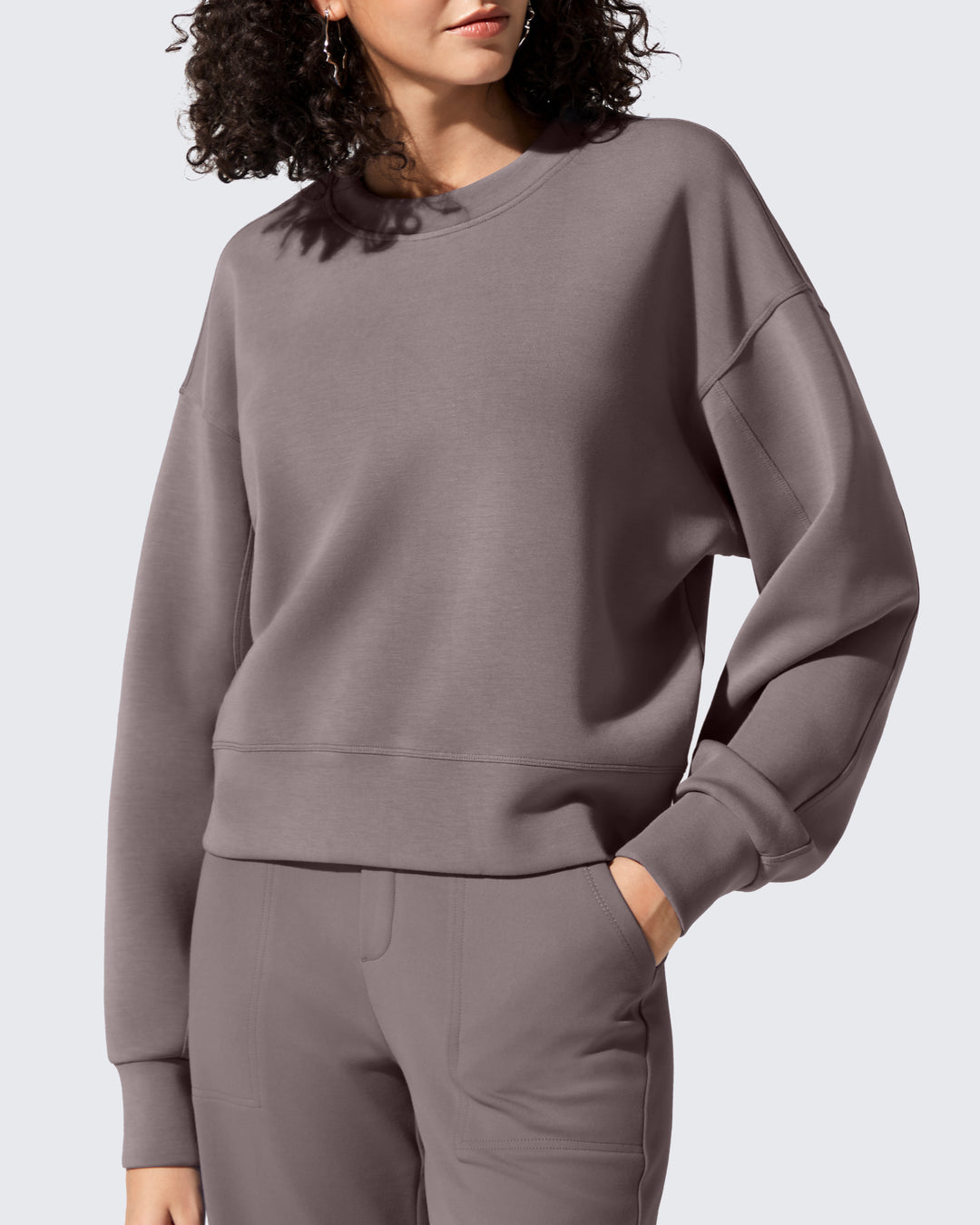 Smoofit Crewneck Pullover Loose Sweatshirts