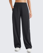 G4Free Activewear ShiftReady High Waisted Wide Leg Dress Trousers 