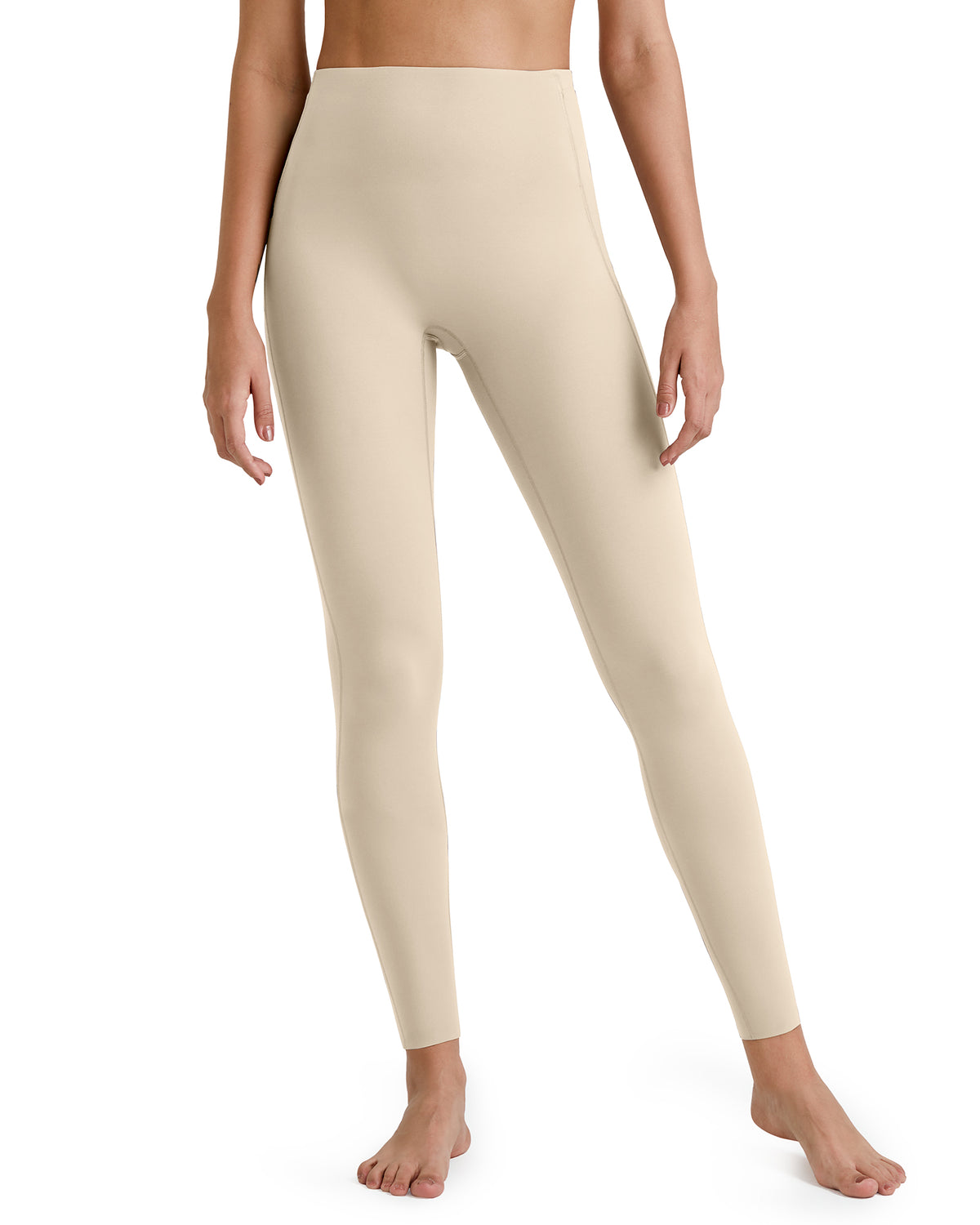 G4Free Activewear BareFeel Seamless Waistband Yoga Leggings 