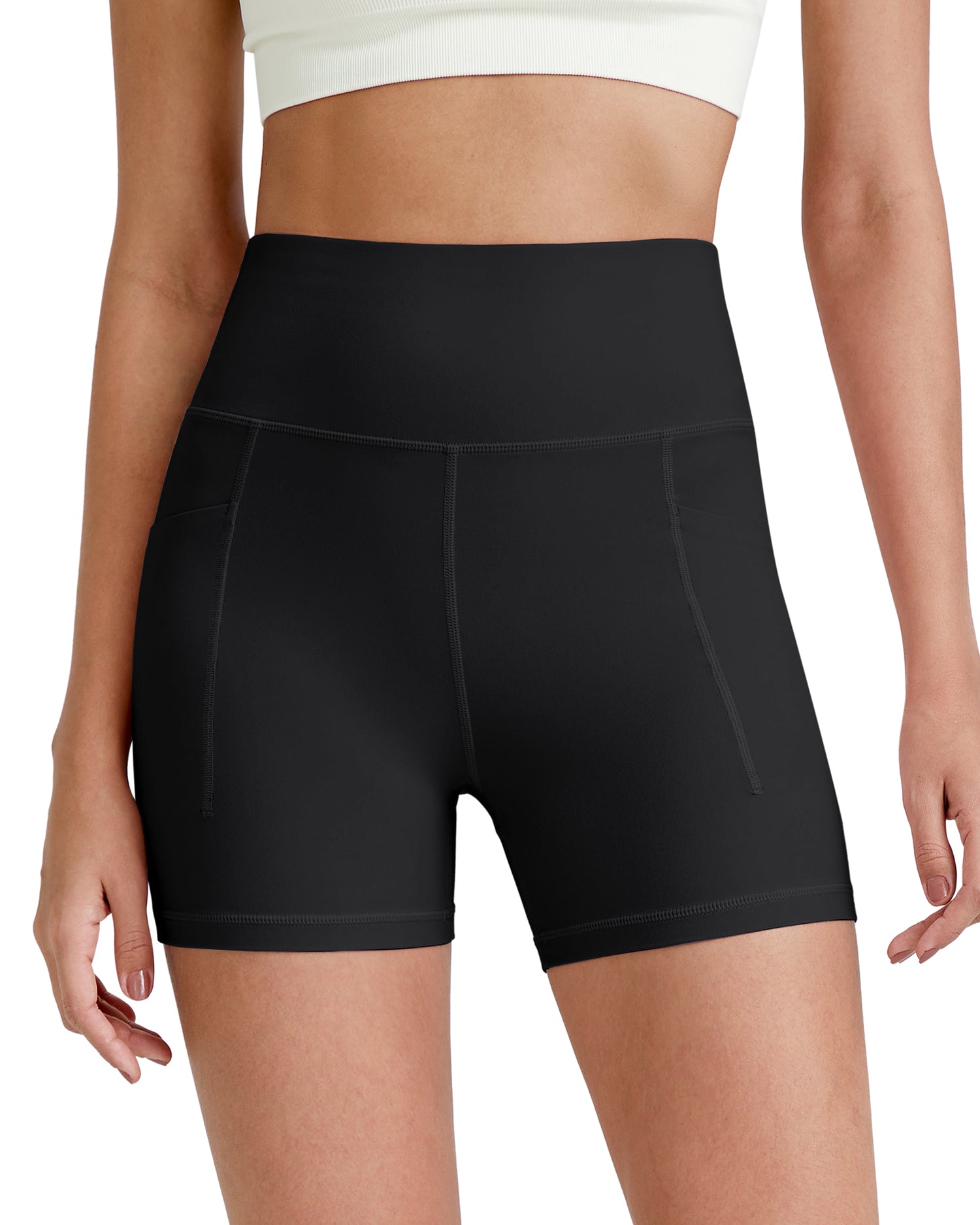 G4Free Activewear - BareFeel Workout Legging Shorts -GF25A358AA-S-GF25A359AA-S-GF25A358AB-M-GF25A359AB-M-GF25A358AC-L