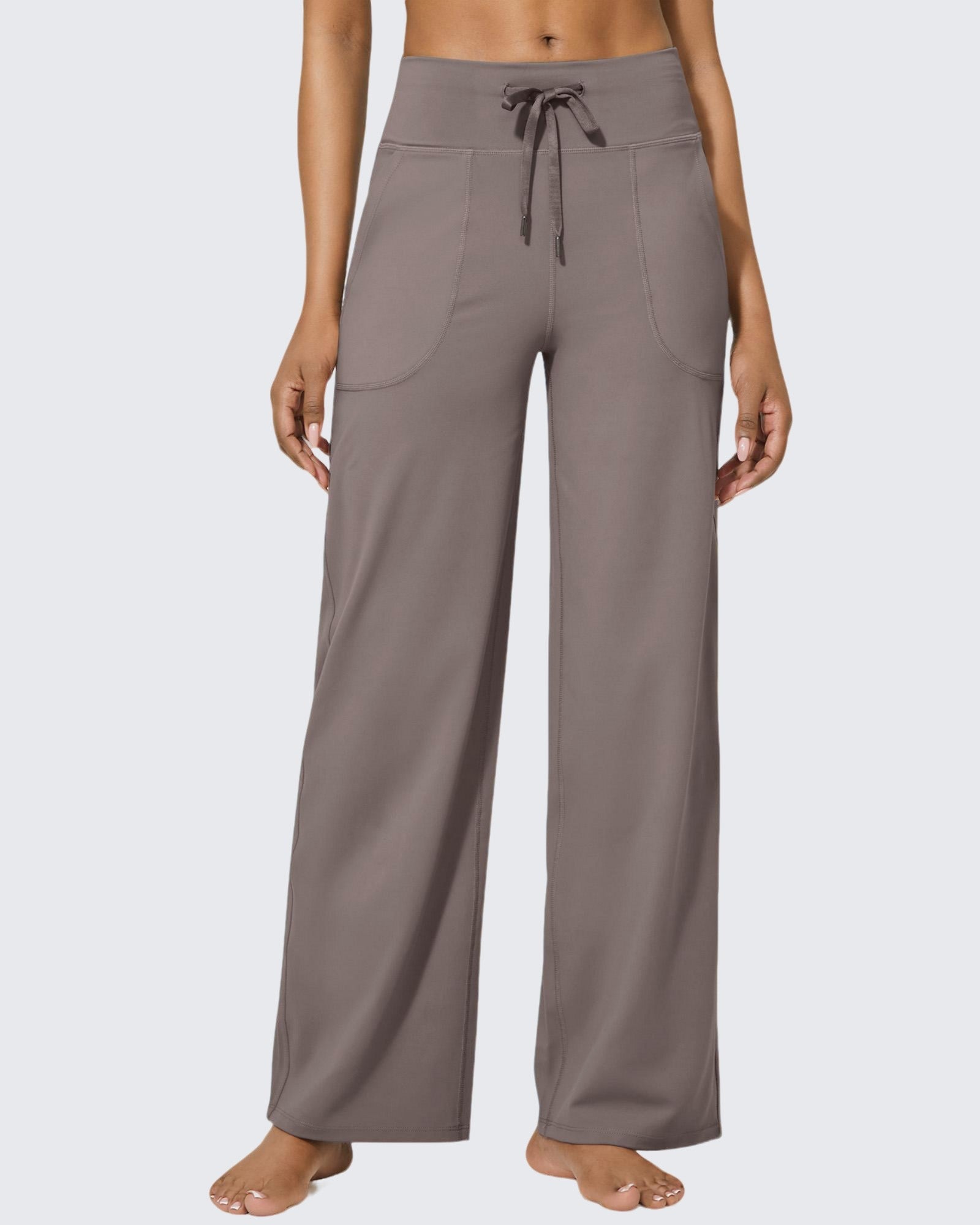 Business Casual High-Waist Wide Leg Pants 