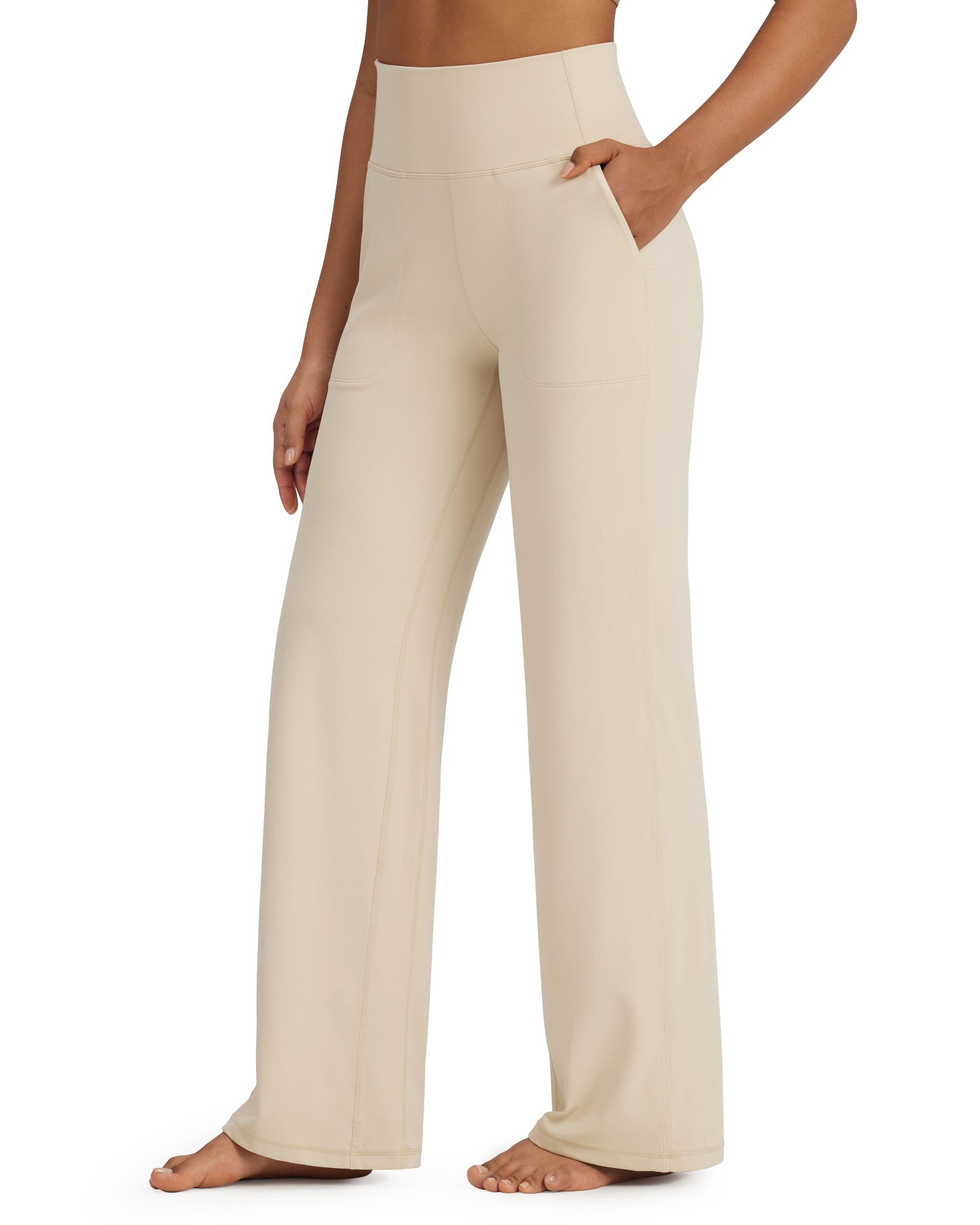 G4free BareFeel Seamless High-Waist Dressy Pants 