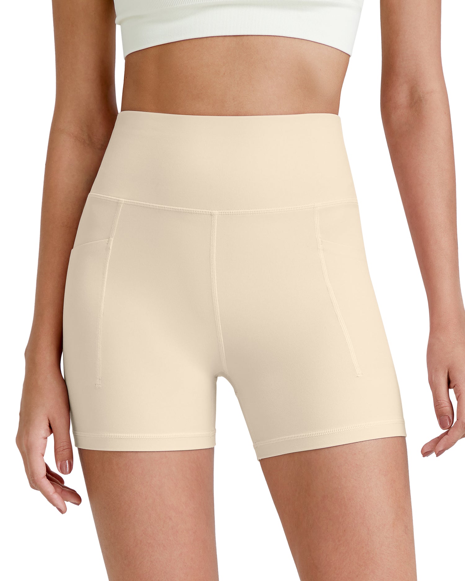 G4Free Activewear Barefeel Workout Legging Shorts 