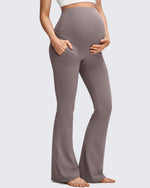 G4Free Activewear - BareFeel Maternity Pockets Dress Flare Leggings -GF25AY605AF-XS-GF25AY606AF-XS-GF25AY607AF-XS-GF25AY605AA-S-GF25AY606AA-S
