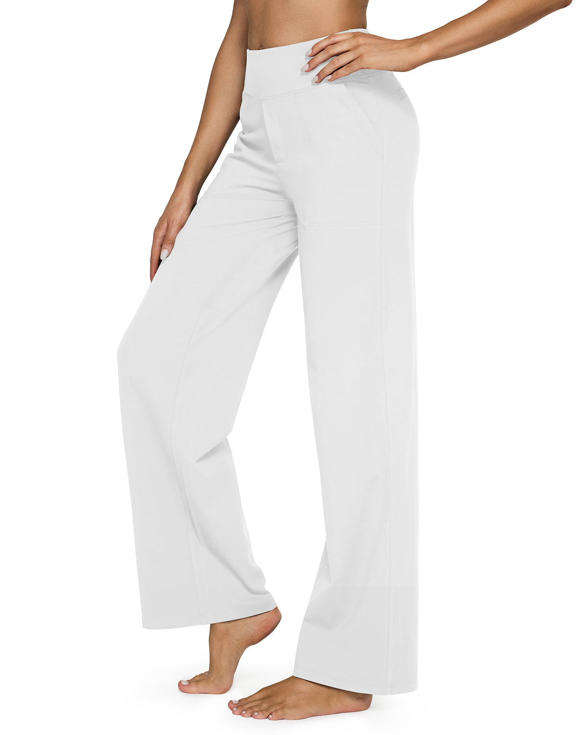 G4free Loose High-Waist Business Casual Pants 