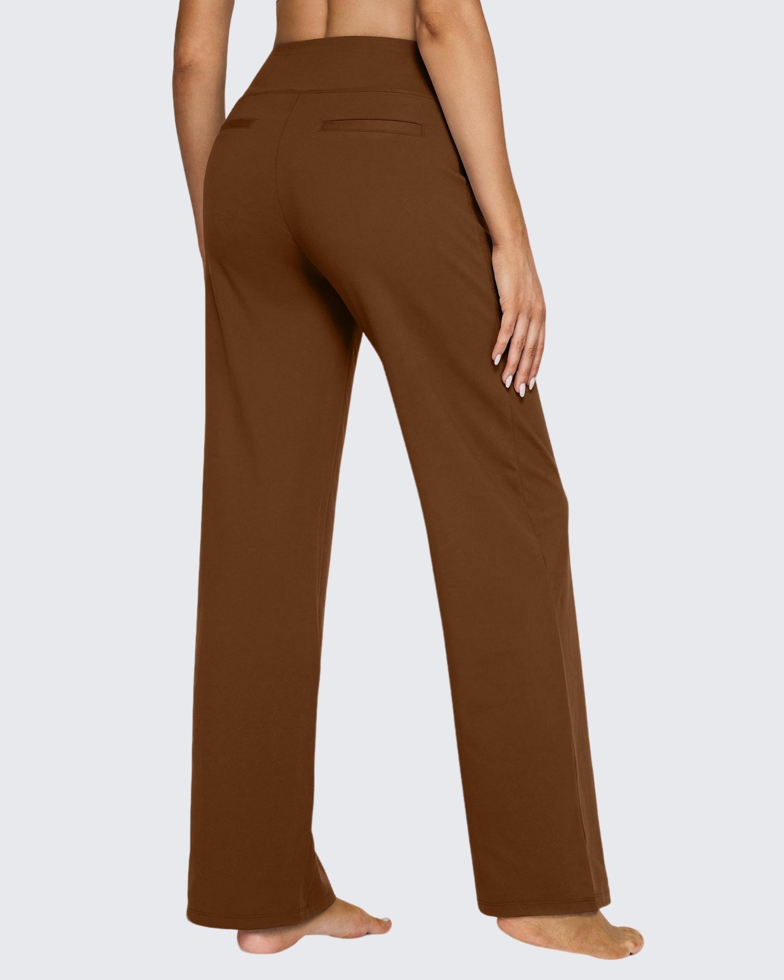 G4free Loose High-Rise Business Casual Pants 