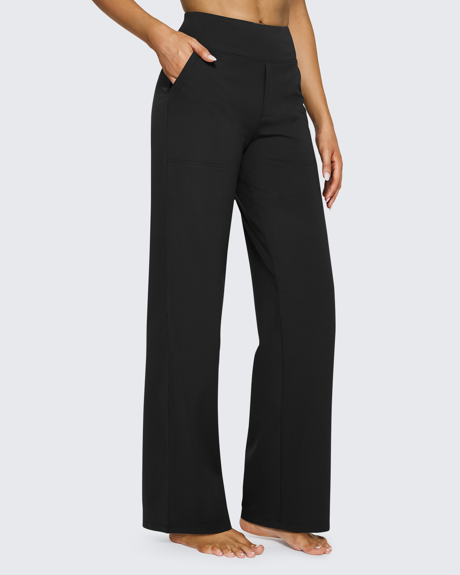 Loose High-Waist Business Casual Pants 31