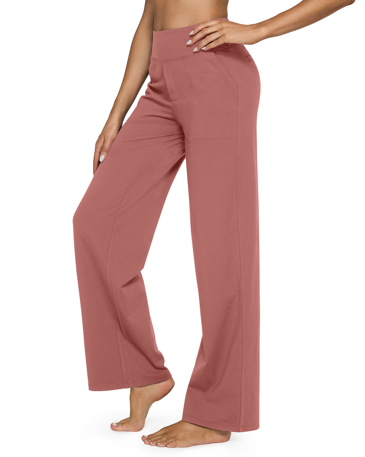 G4free Loose High-Waist Business Casual Pants 