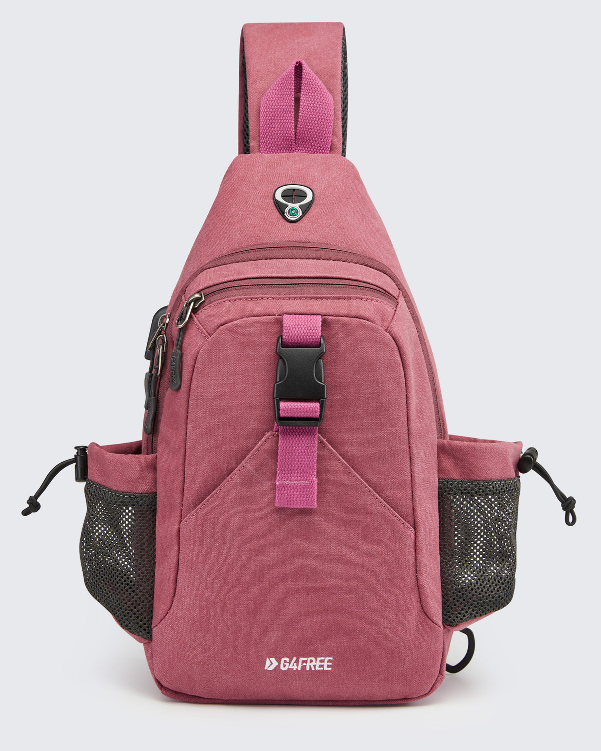 G4Free Anti-Theft Canvas Sling Bag with USB Port
