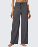 Business Casual High-Waist Wide Leg Pants 