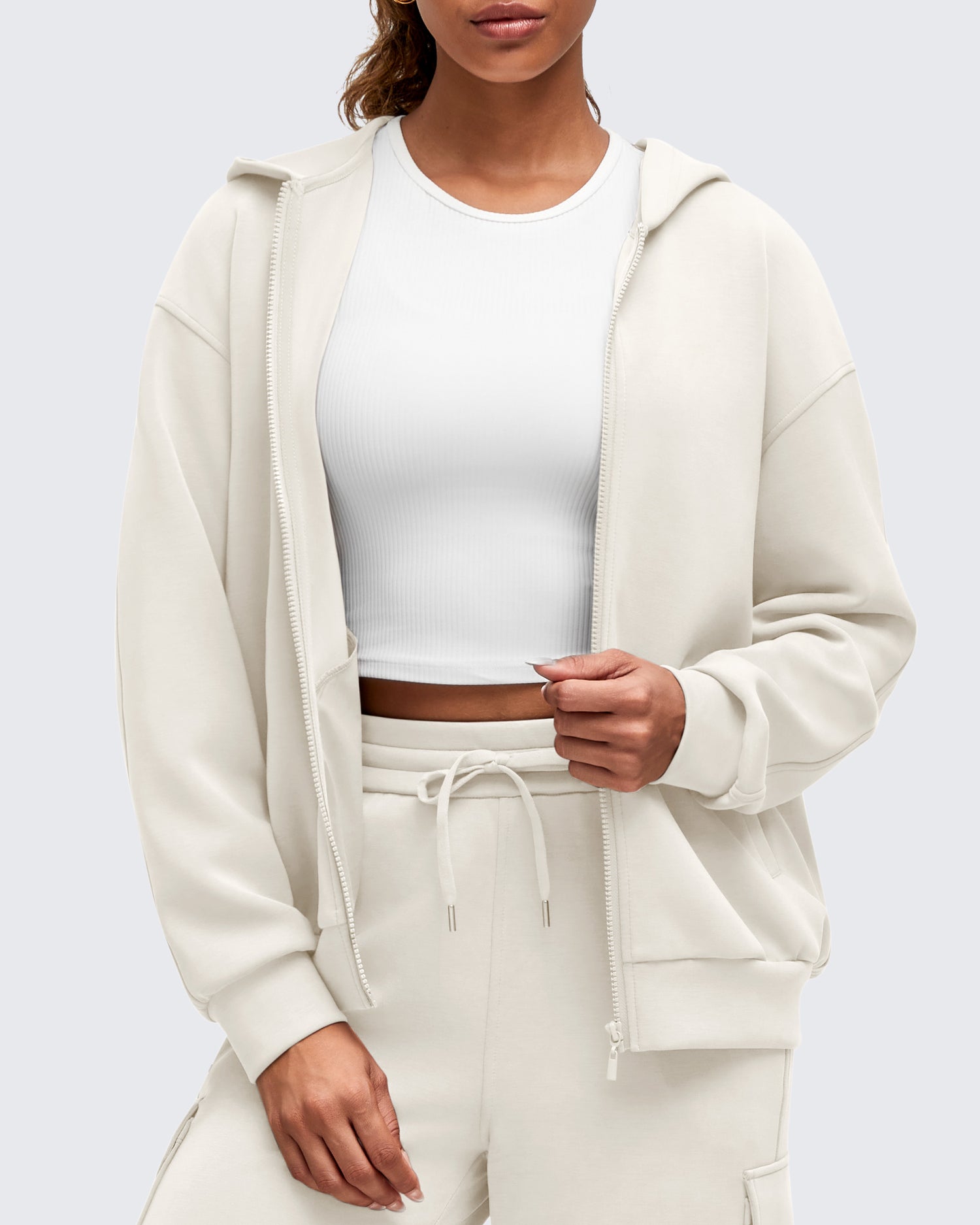Smoofit Modal Soft Full Zip Hoodies Jackets