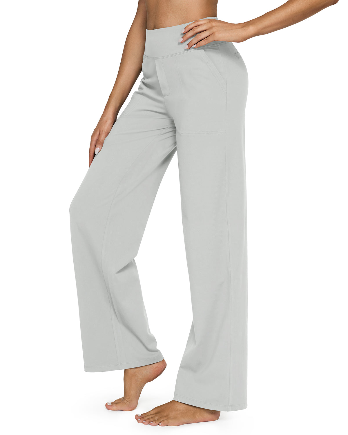 G4free Loose High-Waist Business Casual Pants 