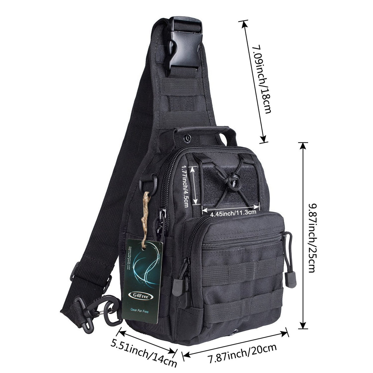 G4Free G4Free Outdoor Tactical Bag Backpack 