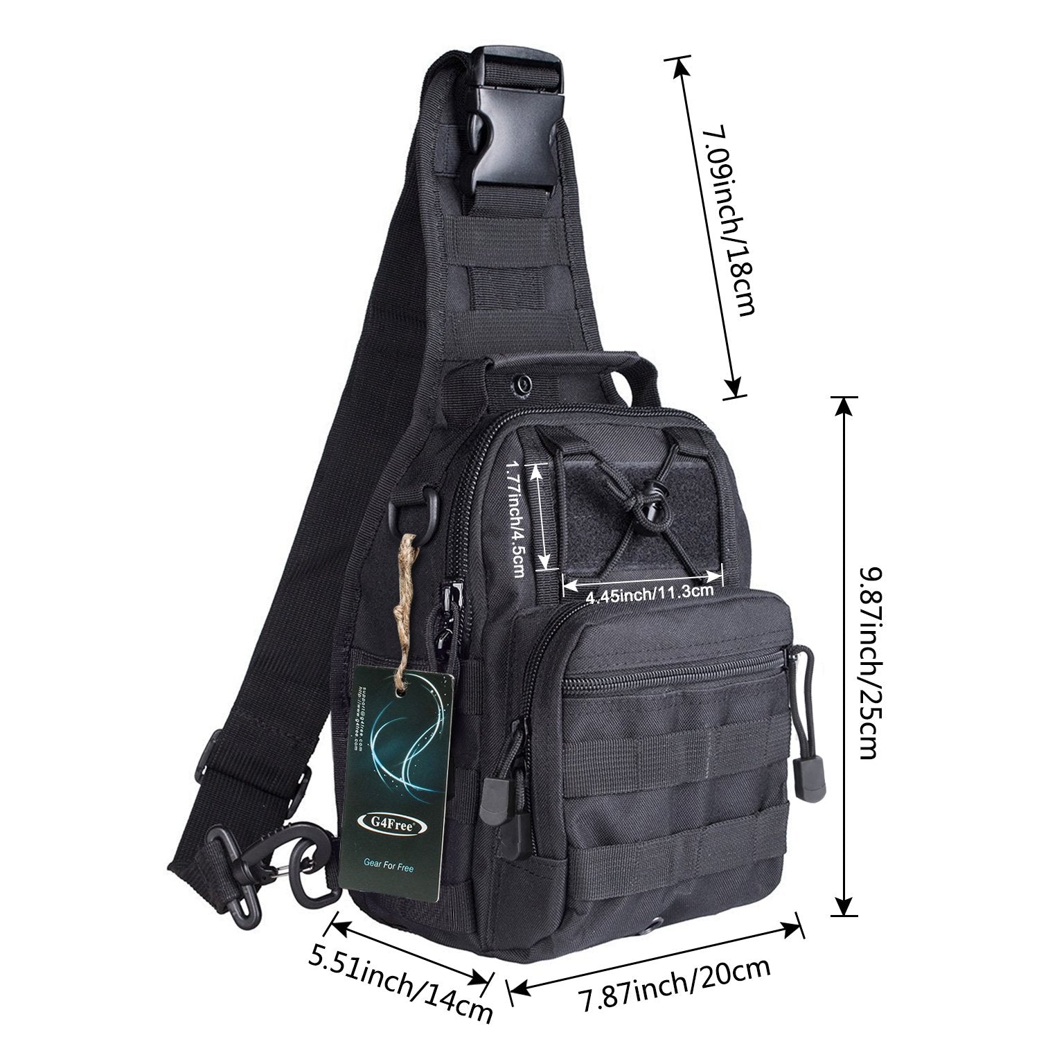 G4Free G4Free Outdoor Tactical Bag Backpack 