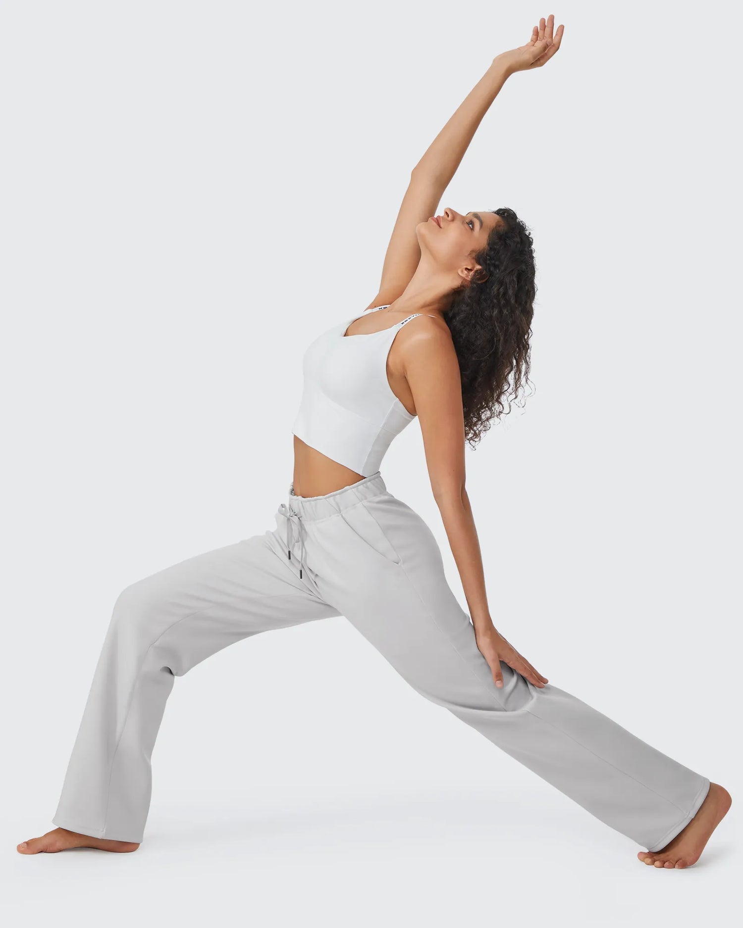 EverGoing Loose Fleece Lined Drawstring Casual Pants