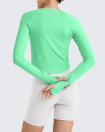G4Free Activewear UPF 50+ Rash Guard UV Protection Long Sleeve 